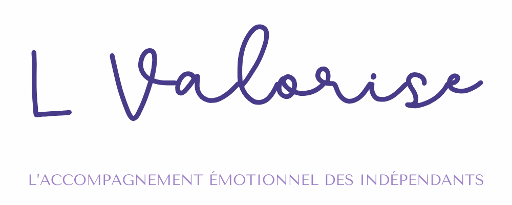 Logo L VALORISE L accompagnement émotionnel des entrepreneurs